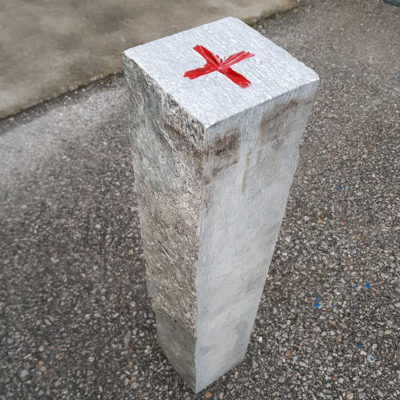 Borne granit naturel